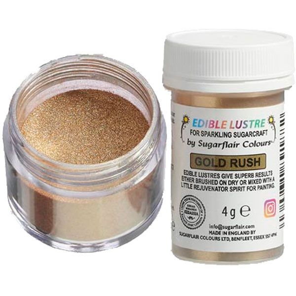 Edible Lustre - Gold Rush - E171 Free